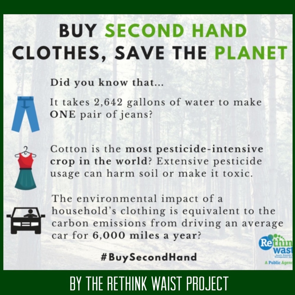 Save 10,000,000 tons of clothing from landfills
